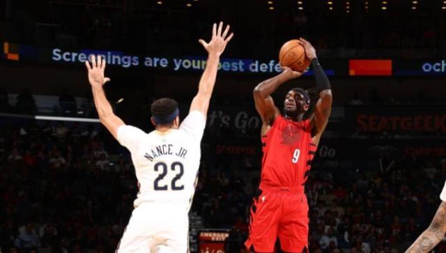 开云体育首页-没利拉德也疯狂！开拓者崛起武器：格兰特火力升级